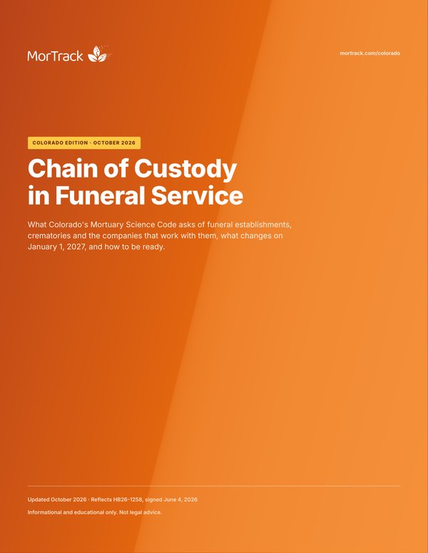 Chain of Custody in Funeral Service — Colorado Edition